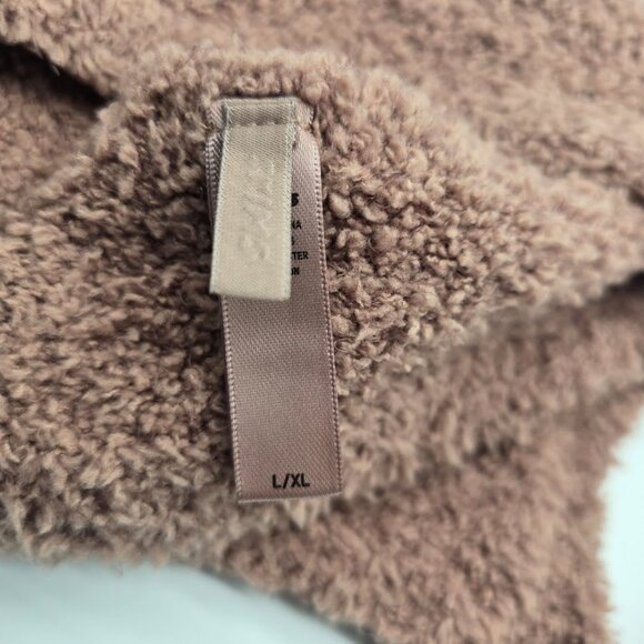 SKIMS Cozy Knit Halter Tank Womens L XL Rose Clay Tie Back - Picture 7 of 10